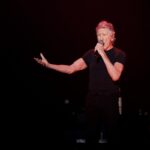 Roger Waters durante un concerto a Bogota